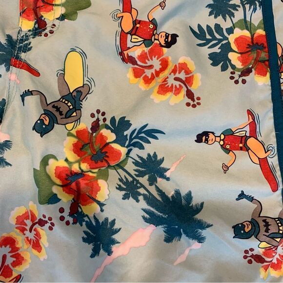 DC COMICS Batman and Robin surf swim trunks - Picture 3 of 9
